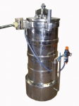 Embutideira Pneumtica, 100 LTS, 2 sadas, inox.