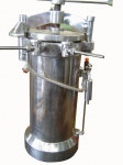 Embutideira Pneumtica inox, 180LTS, 2 sadas