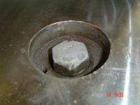 Embutideira Pneumtica 160LTS, inox, 2 sadas, parafuso de aperto da borracha.